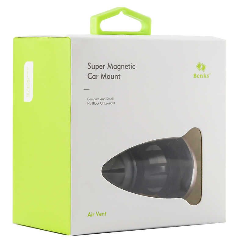Benks Magnetik Araç Telefon Tutucu (Air Vent) Siyah
