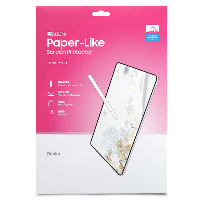 Benks Apple iPad Pro 11 Paper-Like Ekran Koruyucu Renksiz