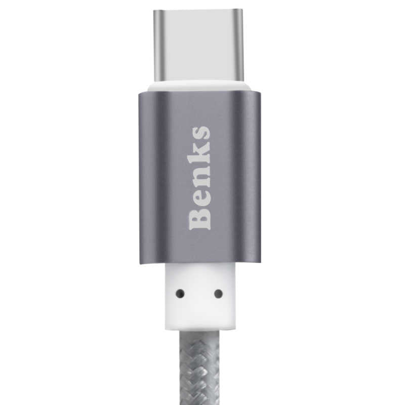 Benks Type-C Kablo Gri
