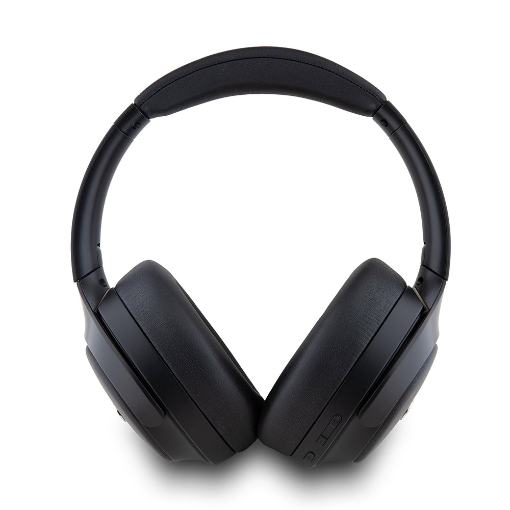 BMW Orjinal Lisanslı ANC/ENC Özellikli Metal Logolu Kulak Üstü Bluetooth Kulaklık v5.3 Siyah