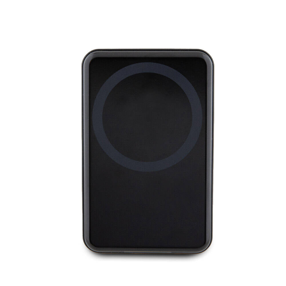 Ferrari 973WP Orjinal Lisanslı M-safe Şarj Özellikli Standlı Metal Logolu Powerbank 10.000mAh Siyah