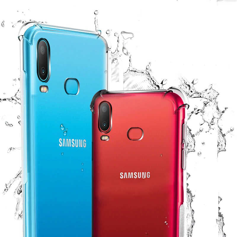 Galaxy A10S Kılıf Zore Nitro Anti Shock Silikon