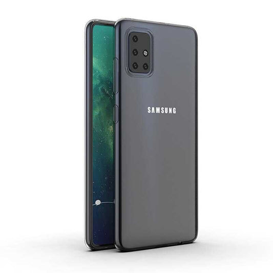 Galaxy A71 Kılıf Zore Süper Silikon Kapak