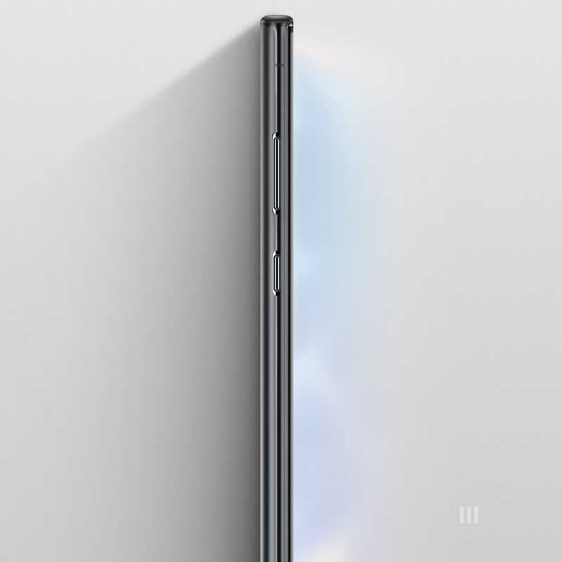 Galaxy Note 10 Kılıf Benks Lollipop Protective Kapak Transparan Siyah