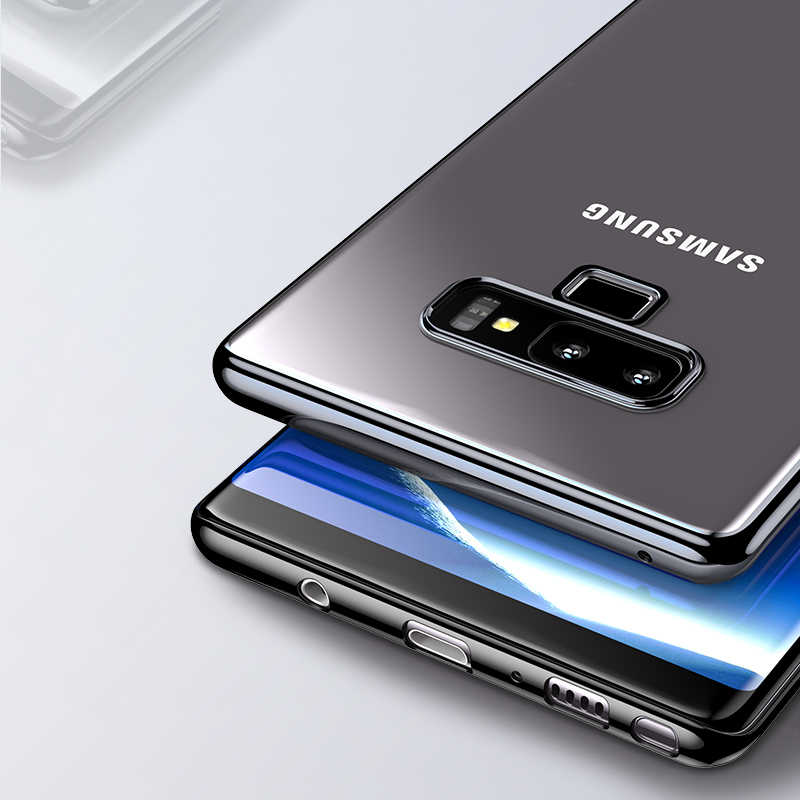 Galaxy Note 9 Kılıf Benks Electroplating PC Kapak Mavi