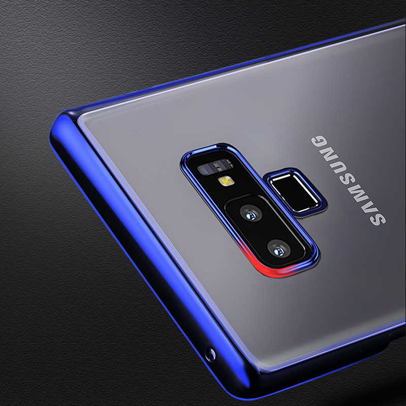 Galaxy Note 9 Kılıf Benks Electroplating PC Kapak Mor
