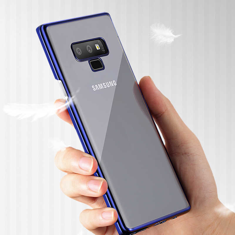 Galaxy Note 9 Kılıf Benks Electroplating PC Kapak Mor