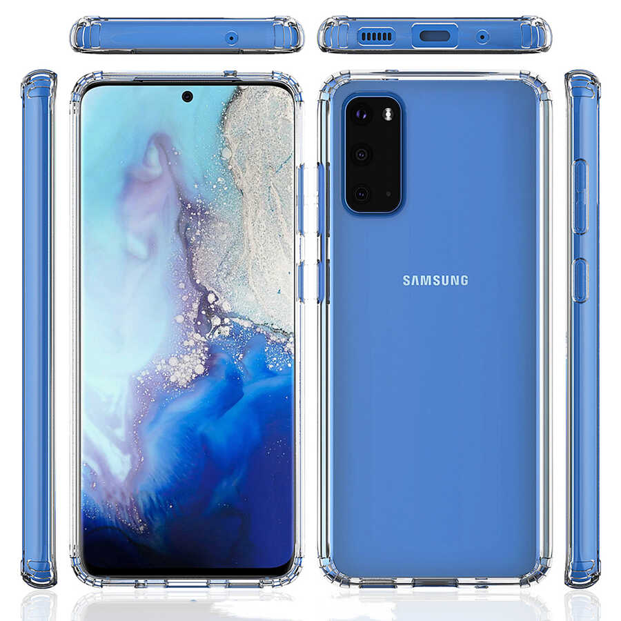 Galaxy S20 Kılıf Kılıf Benks Magic Crystal Kapak Renksiz