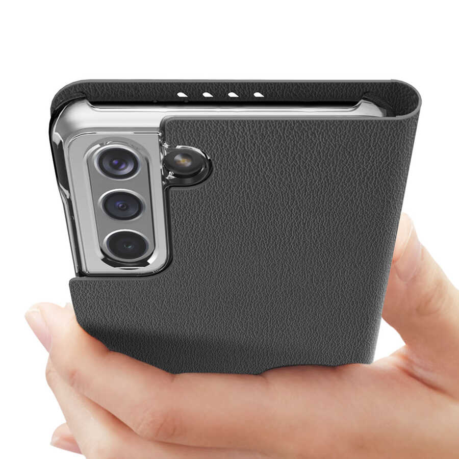 Galaxy S21 Kılıf Araree Mustang Diary Kılıf Kırmızı