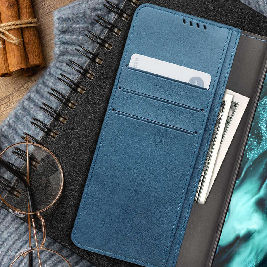 Galaxy S21 Kılıf Araree Mustang Diary Kılıf Siyah