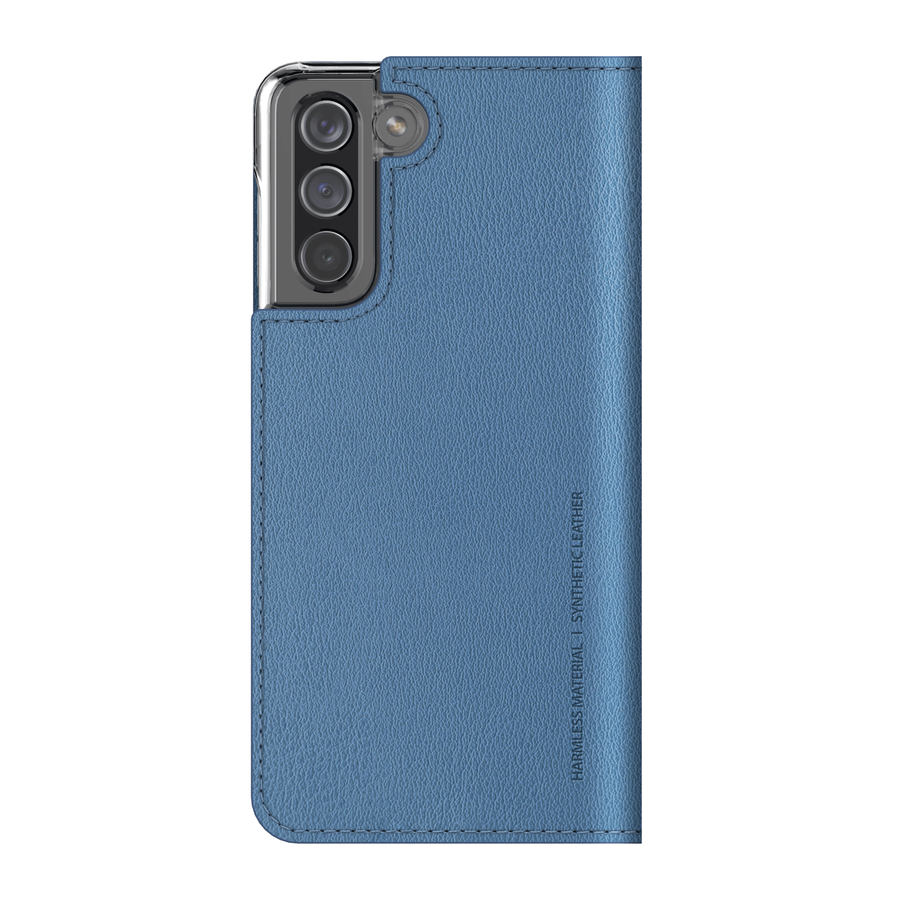 Galaxy S21 Kılıf Araree Mustang Diary Kılıf Mavi