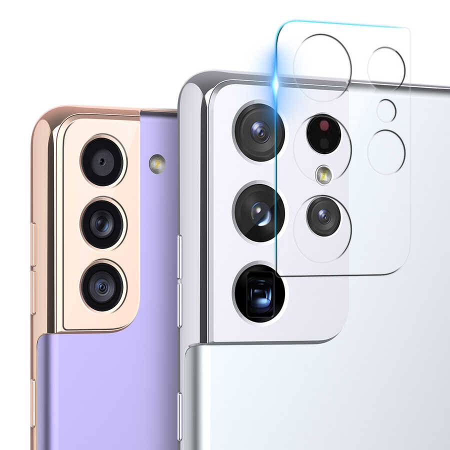 Galaxy S21 Plus Araree C-Subcore Temperli Kamera Koruyucu Renksiz