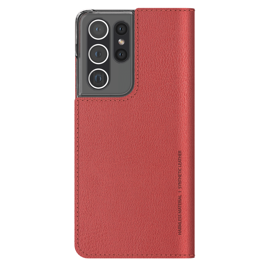 Galaxy S21 Ultra Kılıf Araree Mustang Diary Kılıf Gri