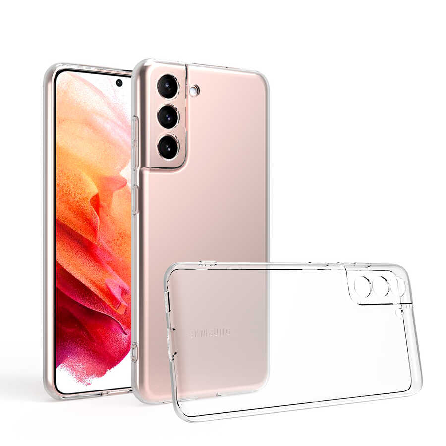 Galaxy S22 Kılıf Zore Kamera Korumalı Süper Silikon Kapak