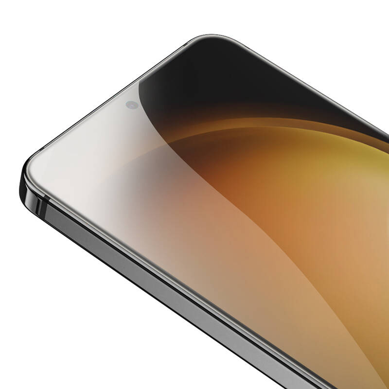 Galaxy S24 Benks Glass Warrior Cam Ekran Koruyucu + Kolay Uygulama Aparatlı Siyah