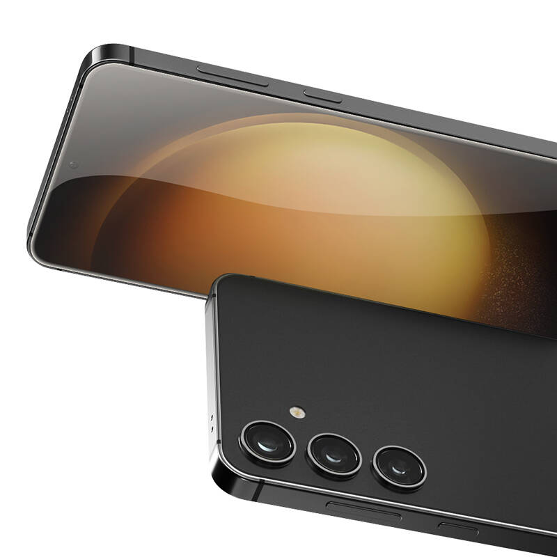 Galaxy S24 Benks Glass Warrior Cam Ekran Koruyucu + Kolay Uygulama Aparatlı Siyah