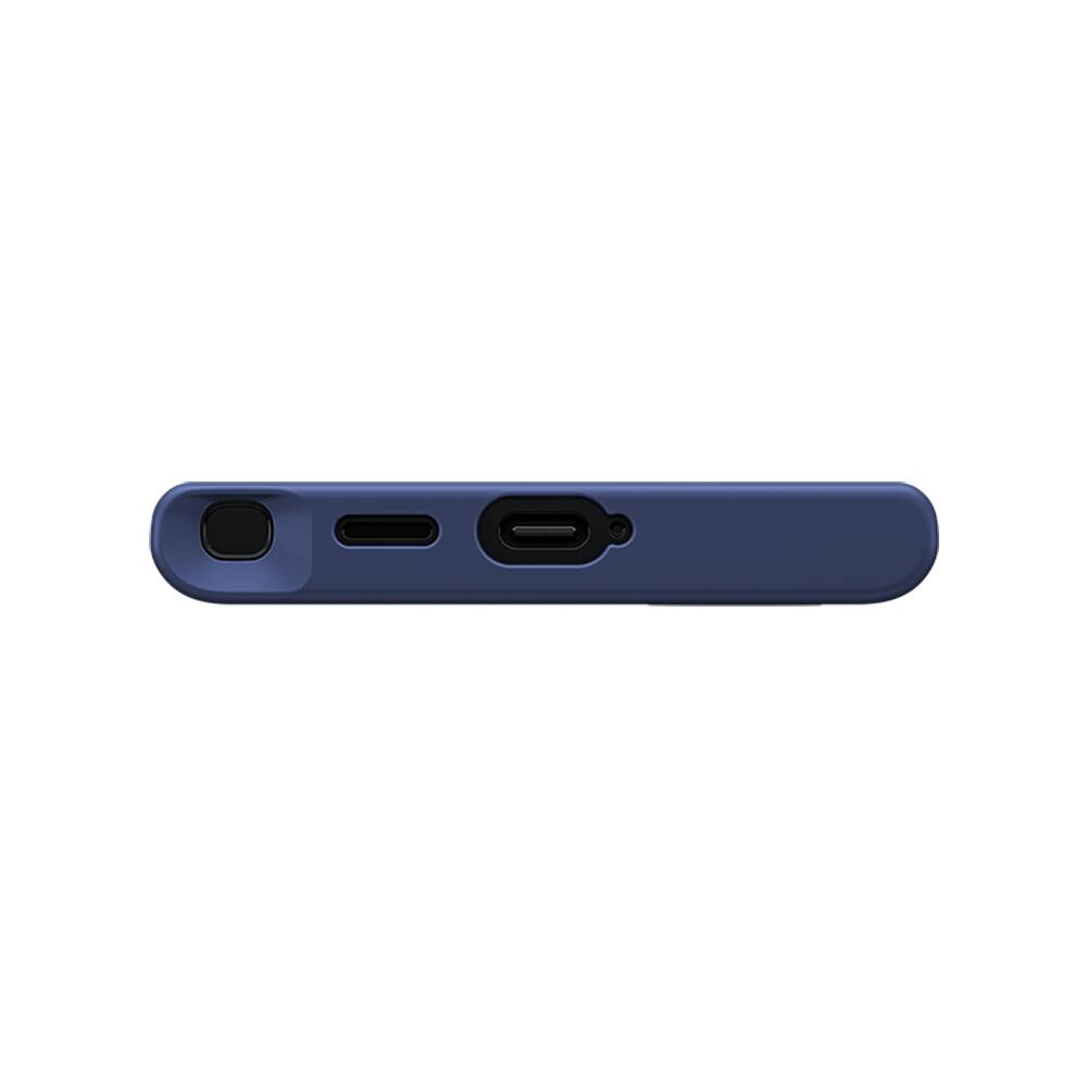 Galaxy S24 Kılıf M-safe Şarj Özellikli Benks Standlı Mist Protective Kapak Mavi