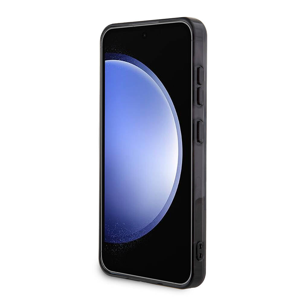 Galaxy S24 Kılıf Mercedes Benz Orjinal Lisanslı M-safe Şarj Özellikli PC TPU Transparan Black Ring Kapak Renksiz
