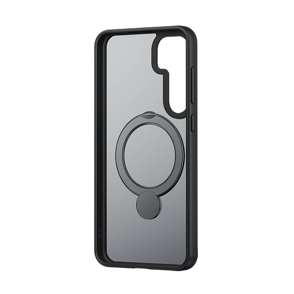 Galaxy S24 Plus Kılıf M-safe Şarj Özellikli Benks Standlı Mist Protective Kapak Siyah