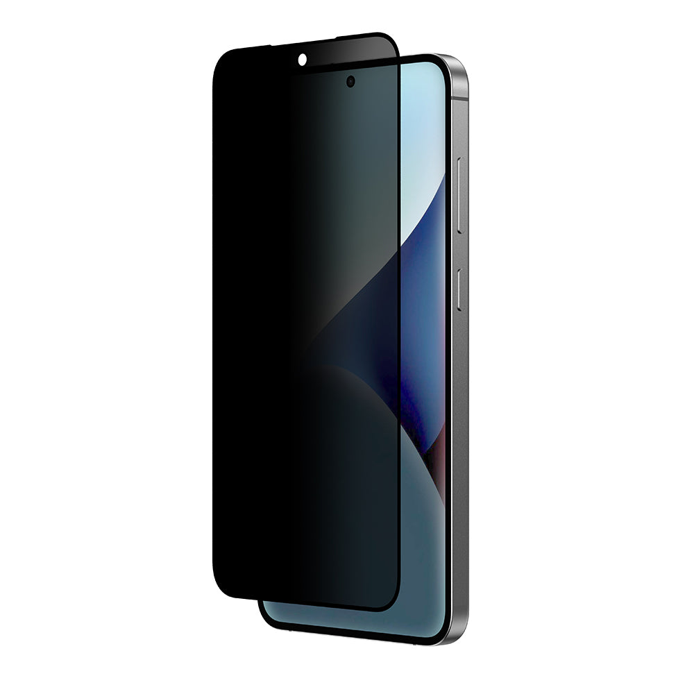 Galaxy S25 Plus Amazingthing Radix Privacy Parmak İzi Bırakmayan Temperli Cam Ekran Koruyucu Siyah