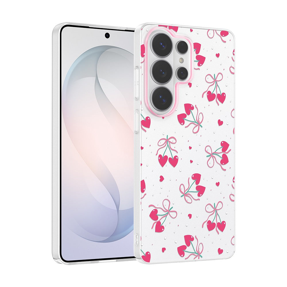 Galaxy S25 Ultra Kılıf Kamera Korumalı Desenli Zore Klip Kapak