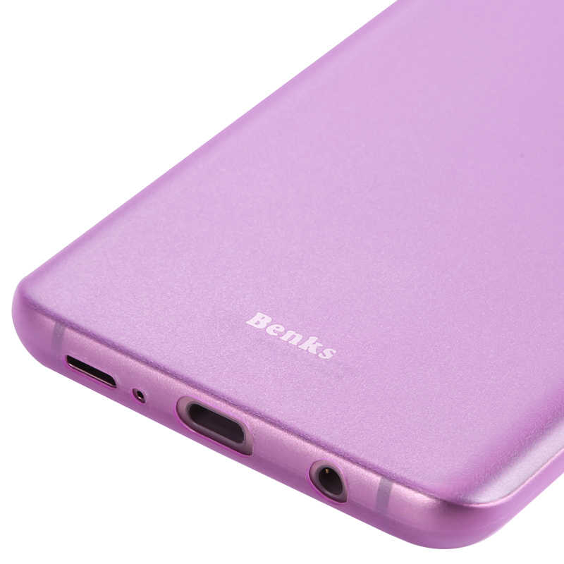 Galaxy S9 Kılıf Benks Lollipop Protective Kapak Transparan Siyah