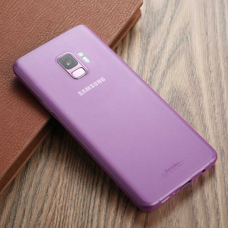 Galaxy S9 Kılıf Benks Lollipop Protective Kapak Siyah