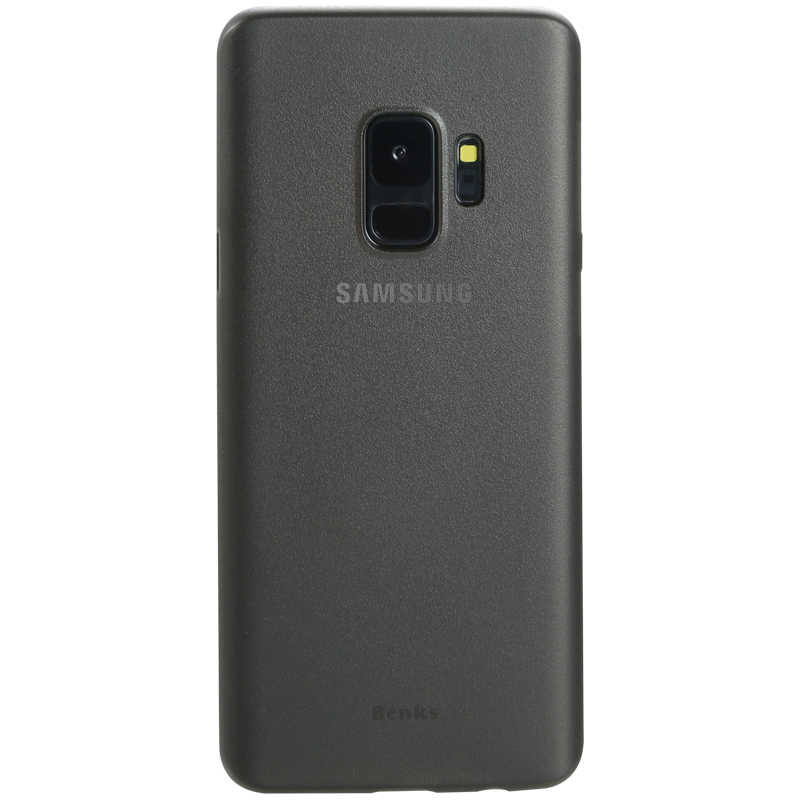 Galaxy S9 Kılıf Benks Lollipop Protective Kapak Transparan Siyah