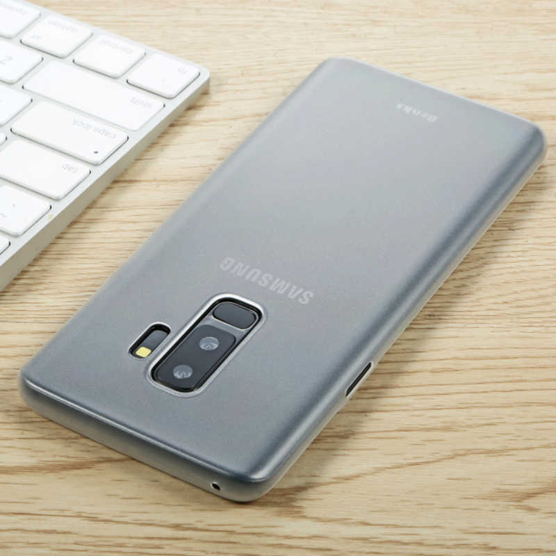 Galaxy S9 Plus Kılıf Benks Lollipop Protective Kapak Transparan Beyaz