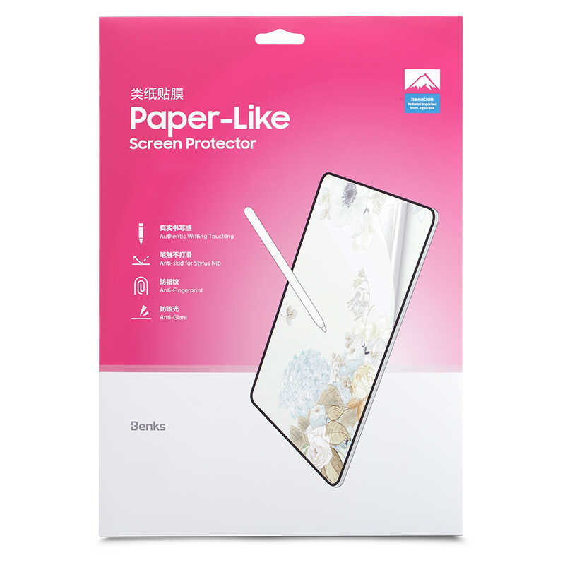 Galaxy Tab S6 Lite P610 Benks Paper-Like Ekran Koruyucu Renksiz