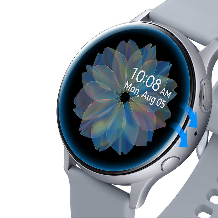 Galaxy Watch Active 2 44mm Araree Pure Diamond Pet Ekran Koruyucu Renksiz