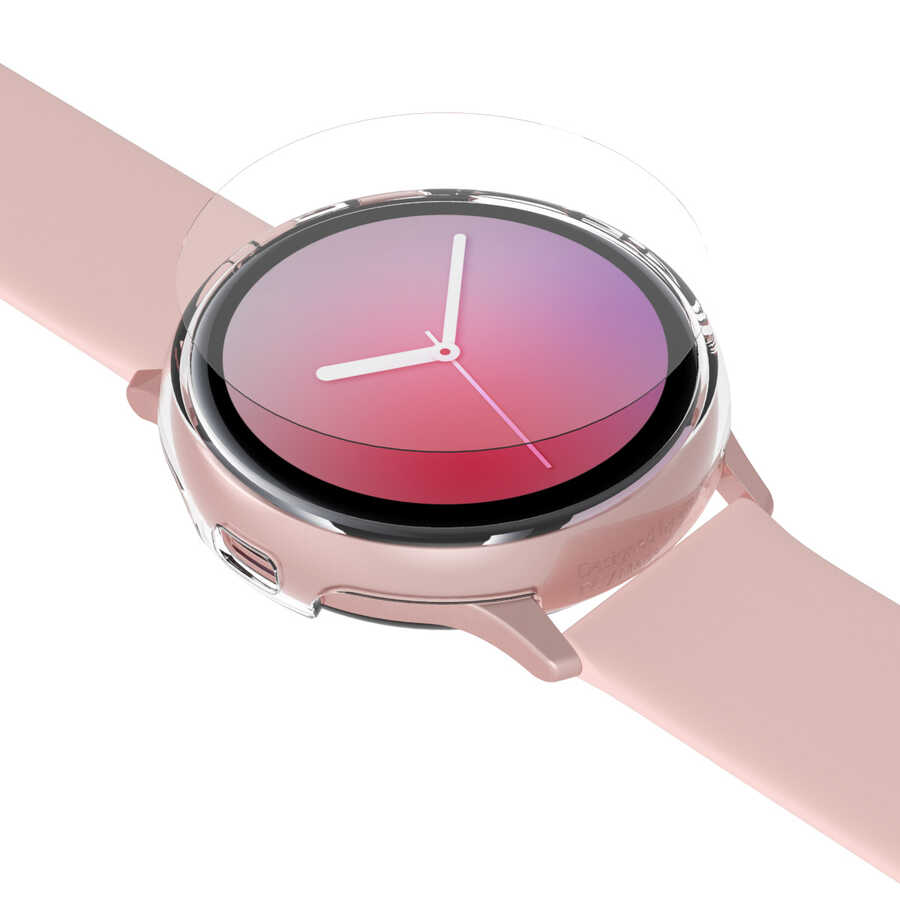 Galaxy Watch Active 2 44mm Araree Pure Diamond Pet Ekran Koruyucu Renksiz