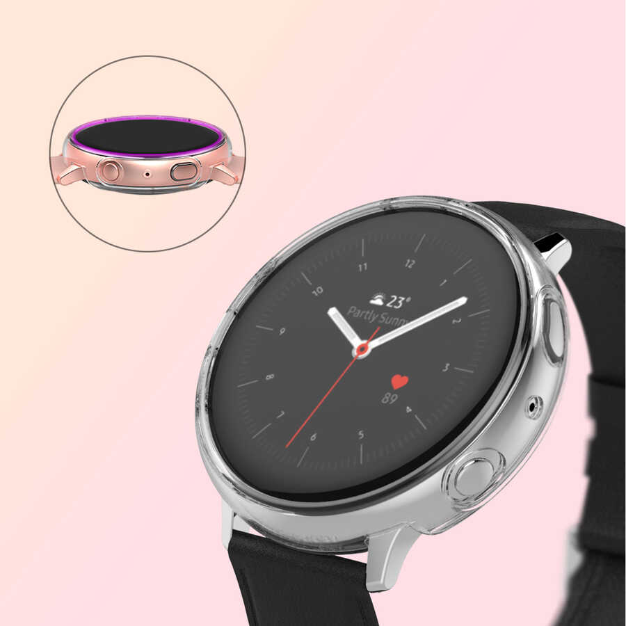 Galaxy Watch Active 2 44mm Kılıf Araree Nukin Kapak Renksiz