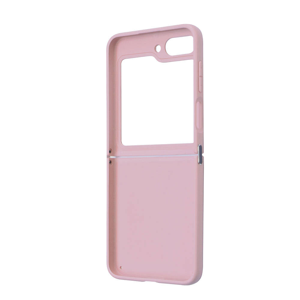 Galaxy Z Flip 5 Kılıf Guess Orjinal Lisanslı Yazı Logolu Glitter Script Kapak Pembe