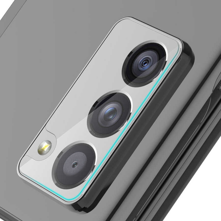 Galaxy Z Fold 2 Araree C-Subcore Temperli Kamera Koruyucu Renksiz