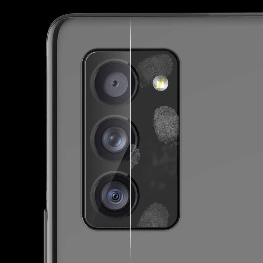 Galaxy Z Fold 2 Araree C-Subcore Temperli Kamera Koruyucu Renksiz