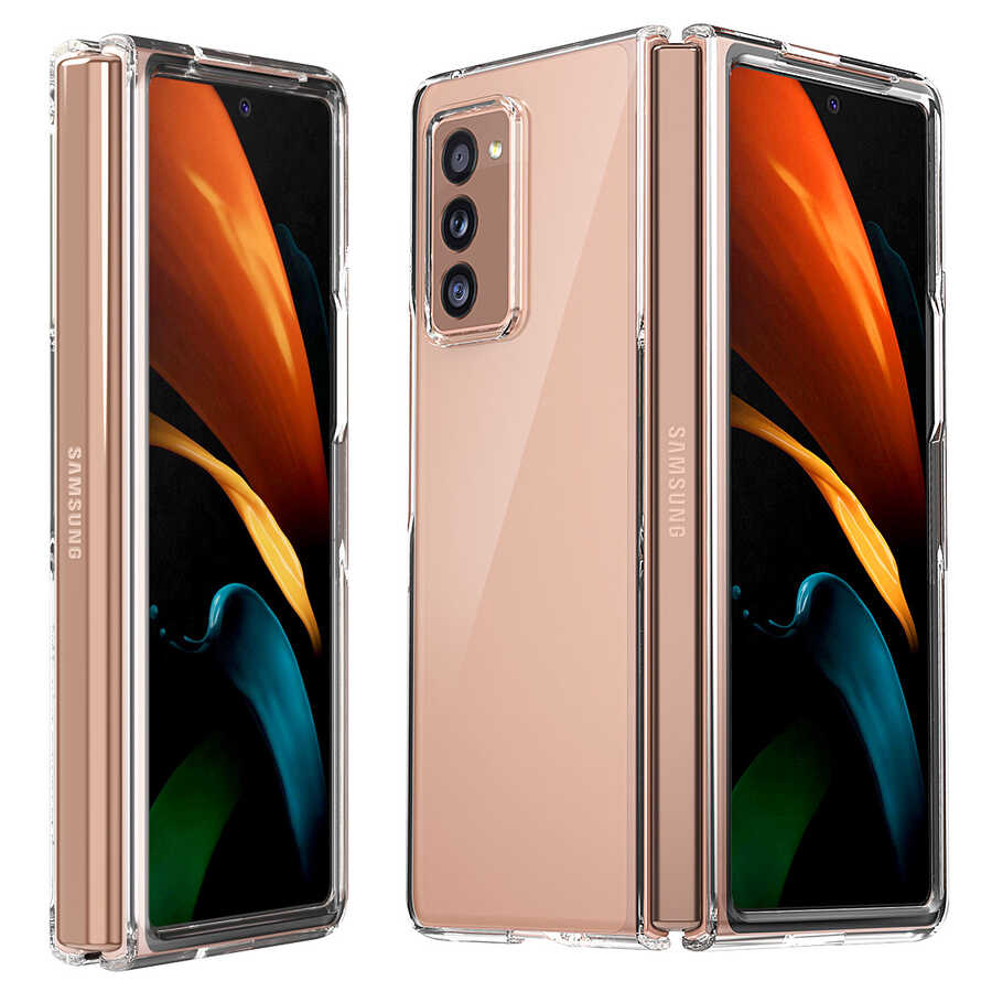 Galaxy Z Fold 2 Kılıf Araree Nukin Kapak Renksiz