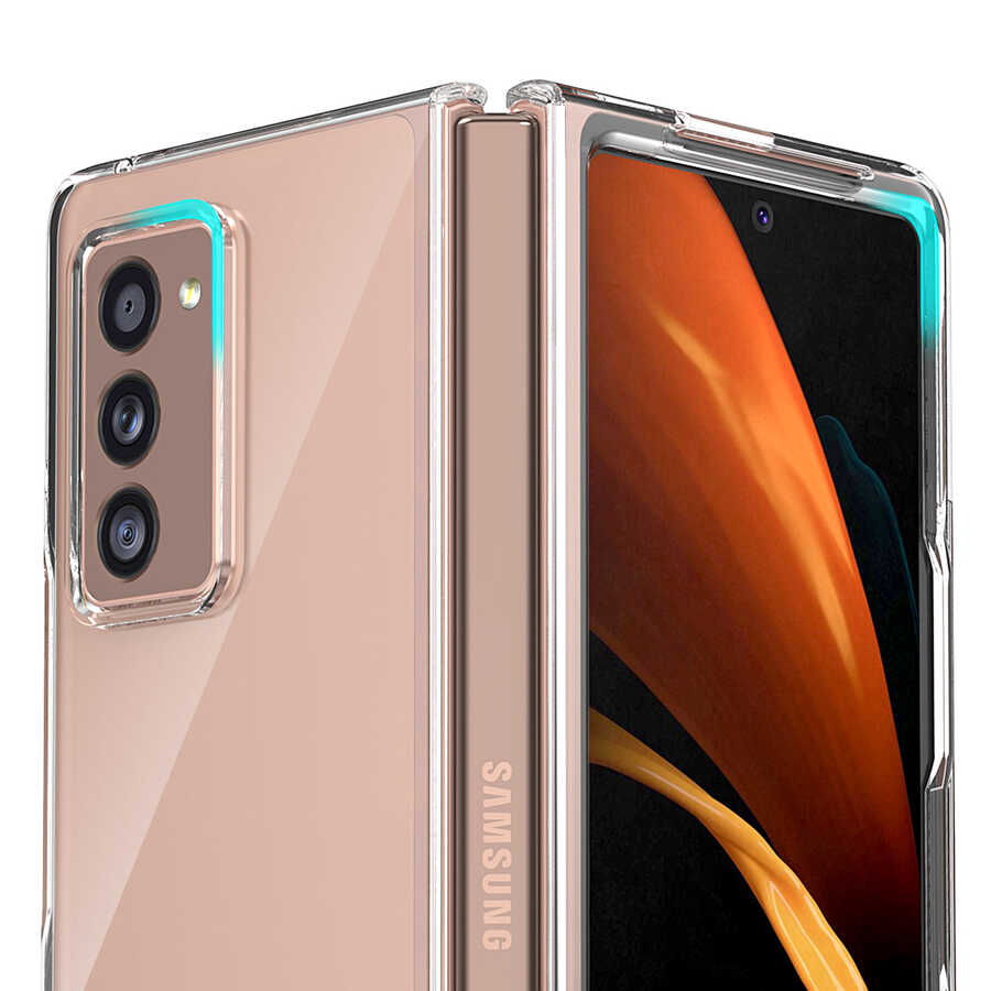 Galaxy Z Fold 2 Kılıf Araree Nukin Kapak Renksiz