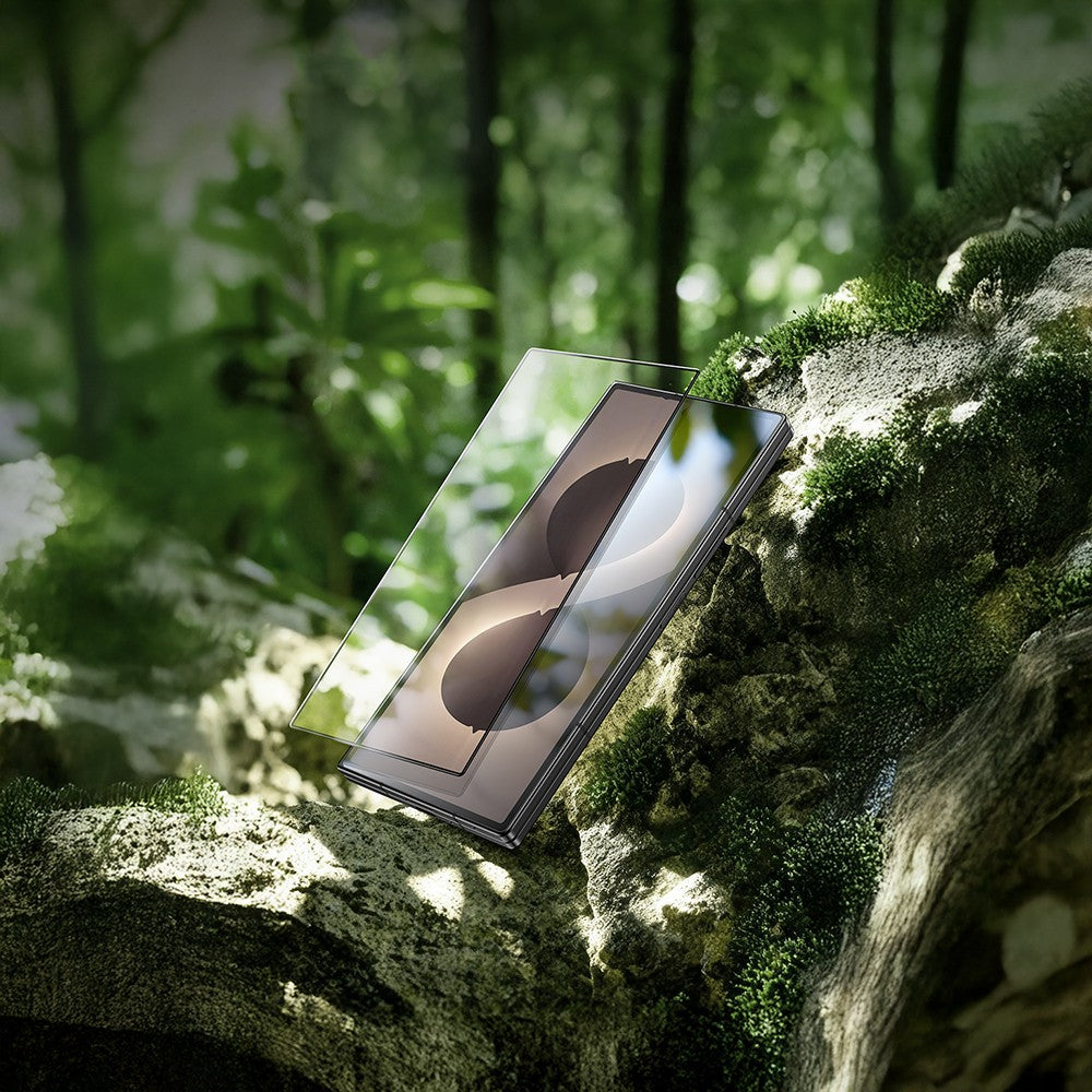Galaxy Z Fold 7 Benks Glass Warrior AR Ön Çerçeve Uyumlu Cam Ekran Koruyucu + Kolay Uygulama Aparatı