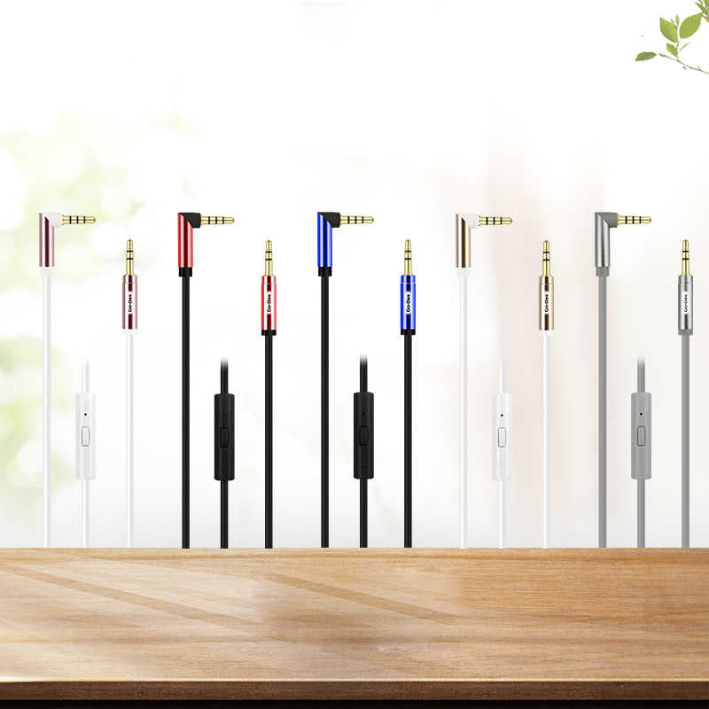 Go Des GAC-207 Aux Audio Kablo Kırmızı