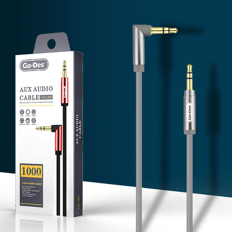 Go Des GAC-208 Audio Aux Kablo Gold
