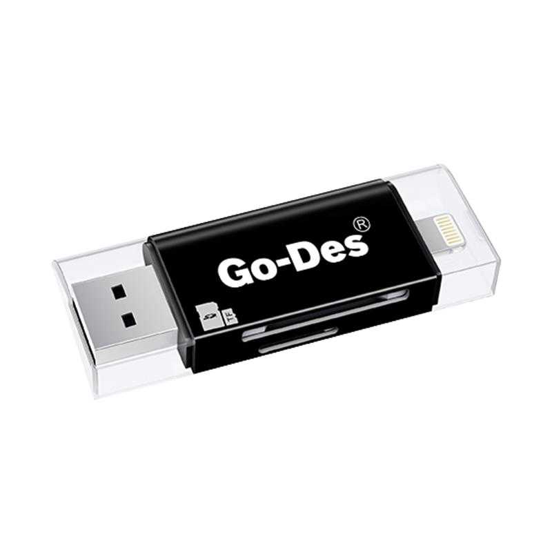 Go Des GD-DK102 Lightning Kart Okuyucu Beyaz