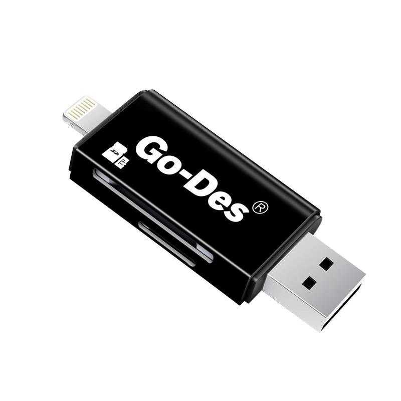 Go Des GD-DK102 Lightning Kart Okuyucu Beyaz