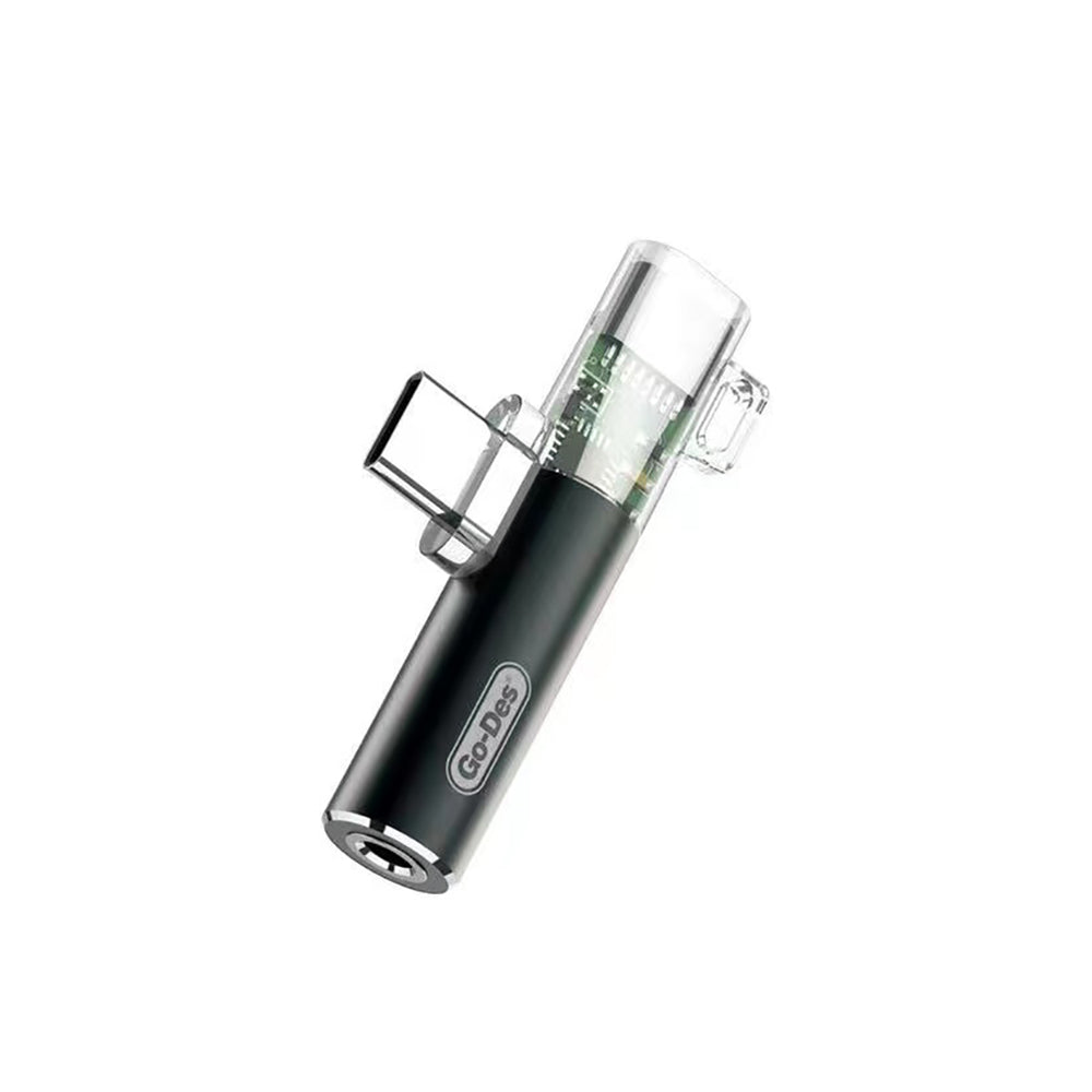 Go Des GD-CT058 Type-C To 3.5mm Dönüştürücü Siyah