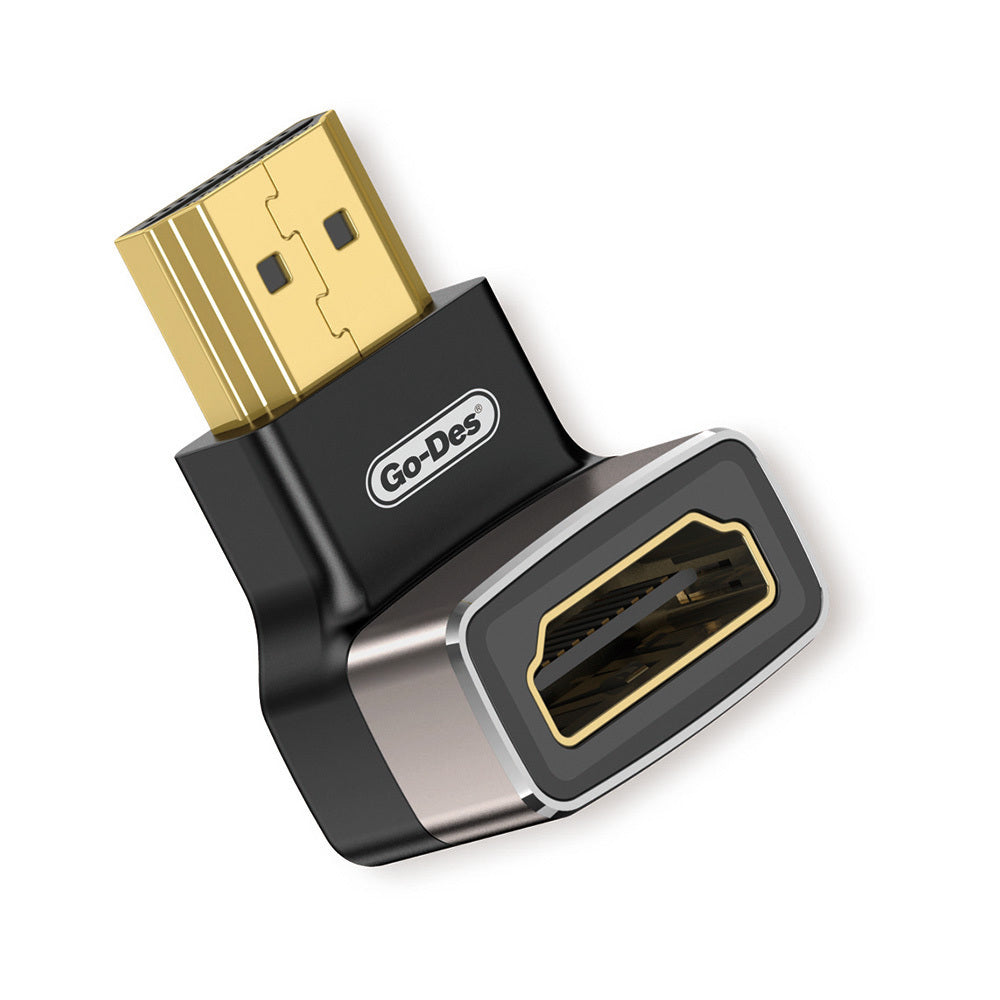 Go Des GD-CT082 HDTV HDMI Adaptör 8K HD 2.1 Versiyon Görüntü Aktarım Cihazı Siyah