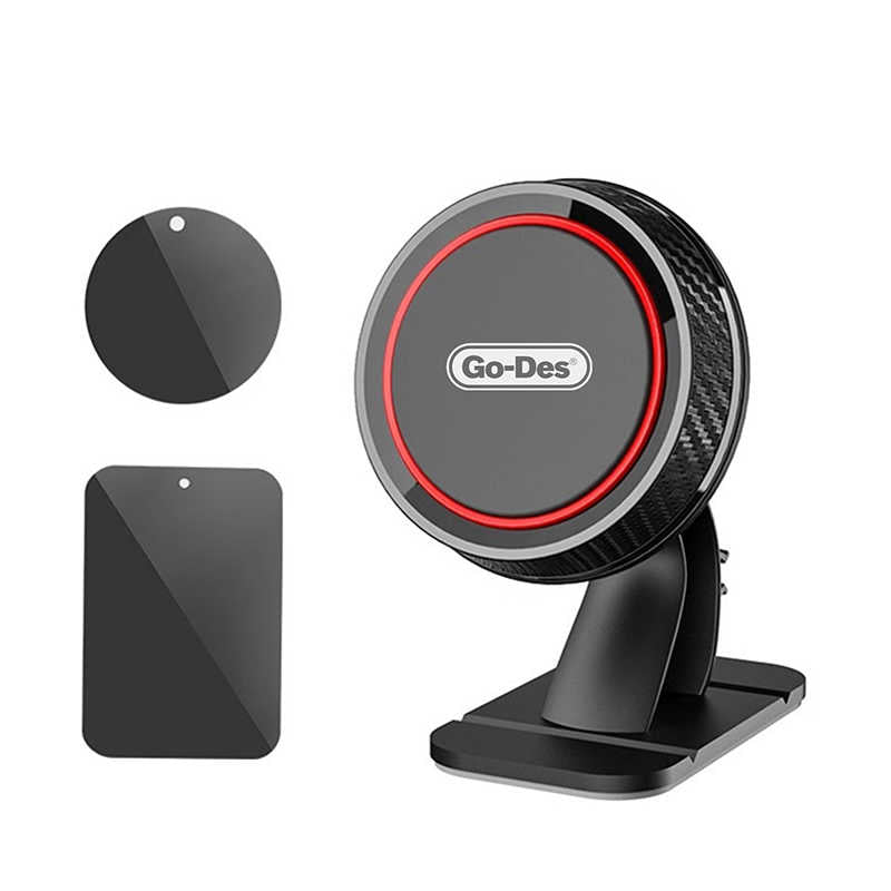 Go Des GD-HD620 Magnetik Araç Telefon Tutucu Beyaz-Siyah
