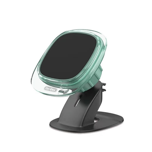 Go Des GD-HD885 Magnetik Standlı Kablo Düzenleyicili Düz Zemin Araç Telefon Tutacağı Siyah