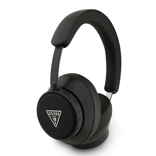 Guess Orjinal Lisanslı ENC Üçgen Logolu Saffiano Kulak Üstü Bluetooth Kulaklık