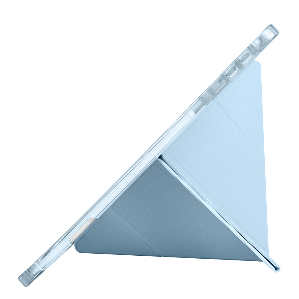 Honor Pad GT Kılıf Zore Tri Folding Kalem Bölmeli Standlı Kılıf Rose Gold