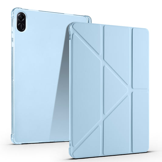 Honor Pad X8A Kılıf Zore Tri Folding Kalem Bölmeli Standlı Kılıf